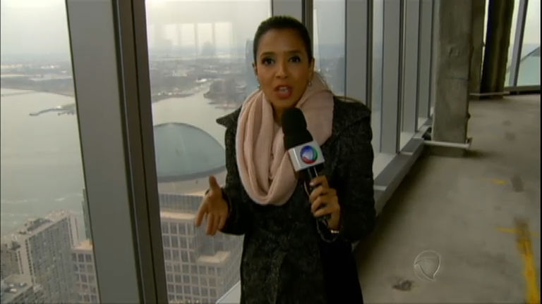 Vídeo: Record é a primeira emissora brasileira a entrar no novo World Trade Center