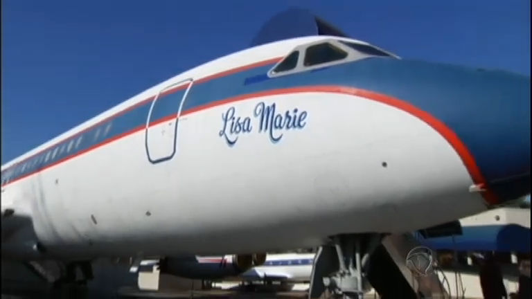Vídeo: Aviões de Elvis Presley vão ser leiloados nos Estados Unidos