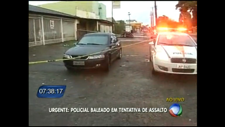 Vídeo: Policial é baleado na porta de casa em Taguatinga