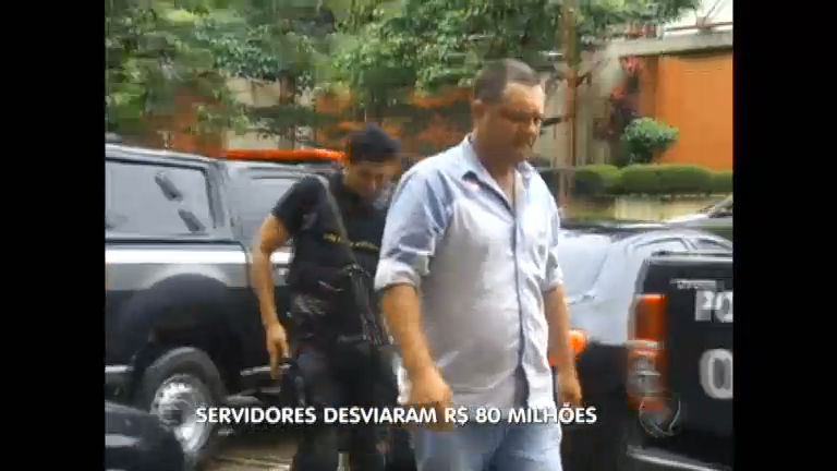 Vídeo: Servidores públicos são presos após desviar 80 milhões de reais