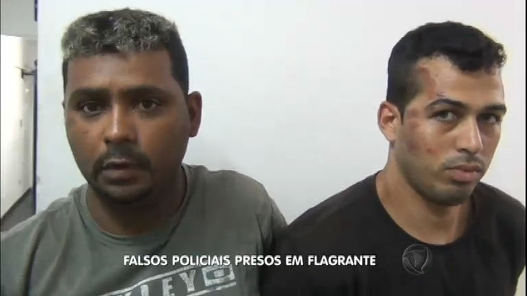 Vídeo: Trio de falsos policiais civis são presos ao praticar crime em São Paulo