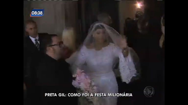 Vídeo: Casamento da cantora Preta Gil custa R$ 2 milhões