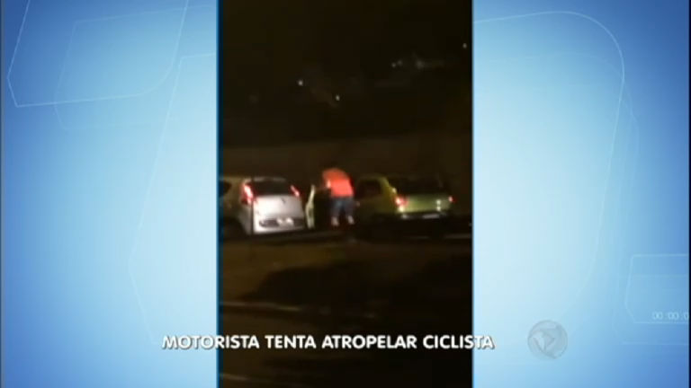 Vídeo: Após discussão, motorista tenta atropelar ciclista em Belo Horizonte (MG)