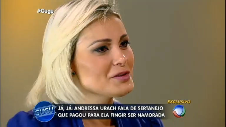 Vídeo: Veja uma parte da entrevista de Andressa Urach no Gugu