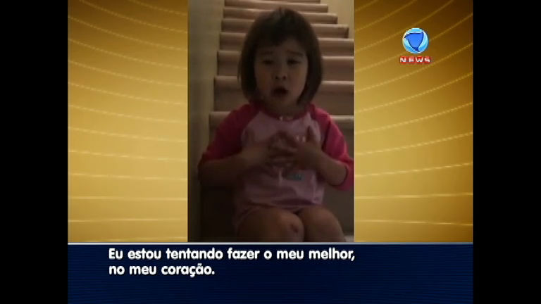 Vídeo: Vídeo de garotinha pedindo que os pais sejam amigos faz sucesso na internet