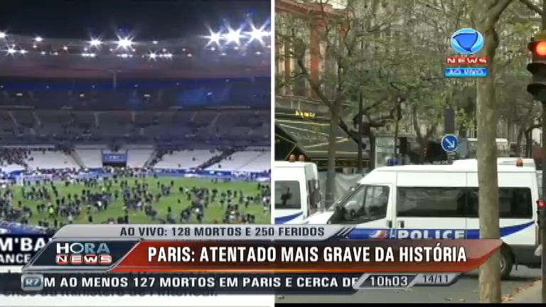 Vídeo: Paris sofre o pior atentado de toda a sua história