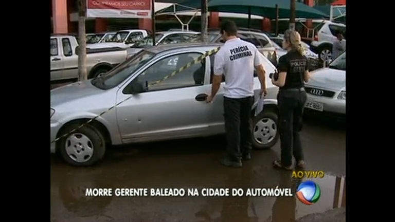 Vídeo: Morre gerente de revendedora de carros baleado na Cidade do Automóvel