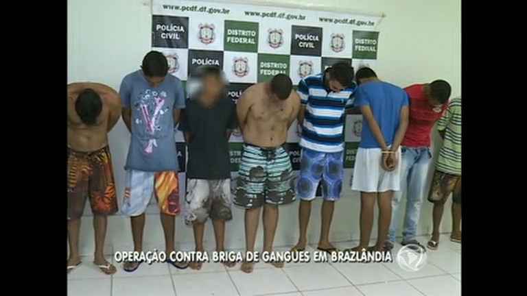 Vídeo: Polícia faz operação contra briga de gangues em Brazlândia