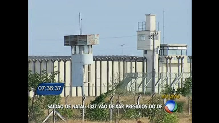 Vídeo: Mais de 1300 detentos vão deixar os presídios no saidão de Natal