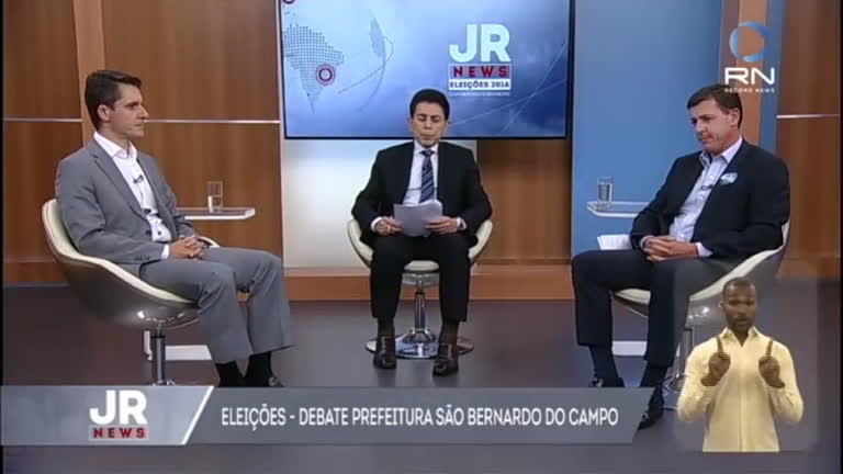 Vídeo: JR News recebe os candidatos para o segundo turno de São
Bernardo do Campo