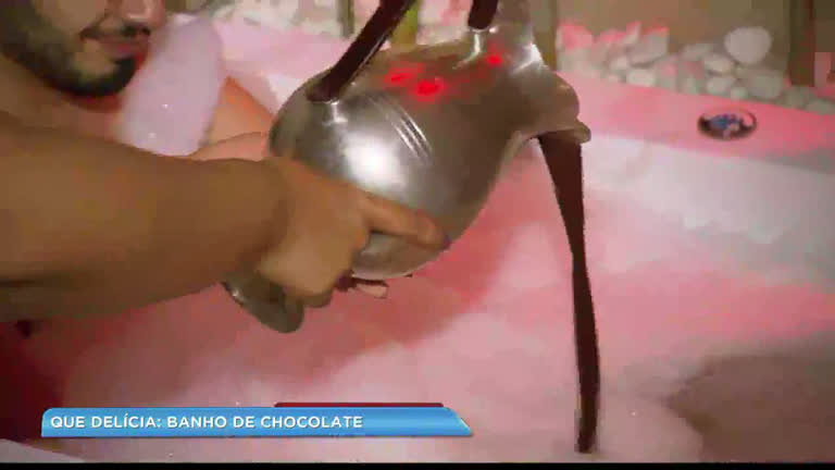 Vídeo: Spa
oferece tratamentos com banho de chocolate