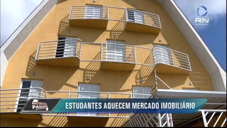 Vídeo: Universitários aquecem mercado
imobiliário no interior paulista