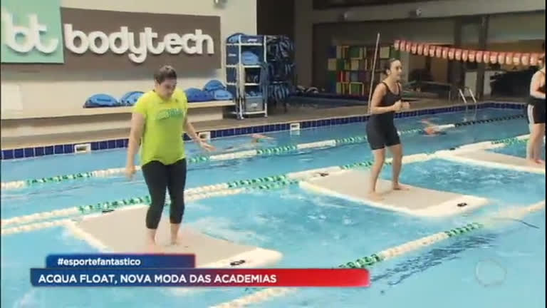 Vídeo: Conheça o Aqua Float, a nova moda das academias&nbsp;