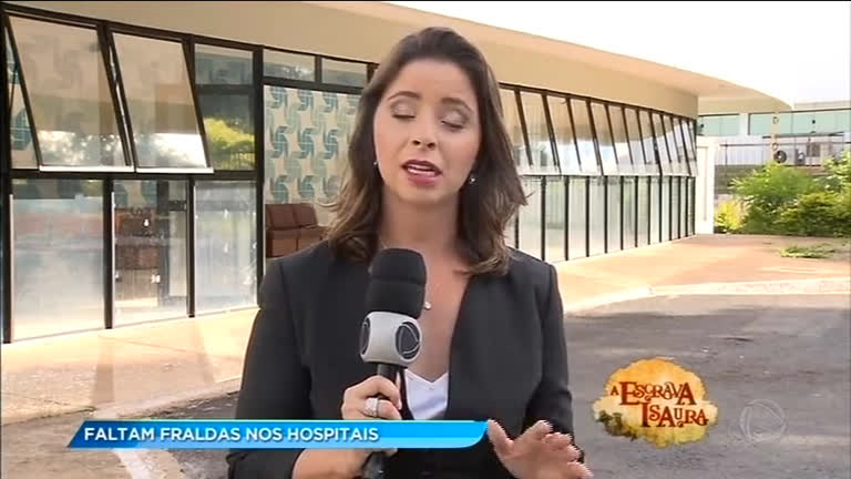 Vídeo: Faltam fraldas em hospital público no DF&nbsp;