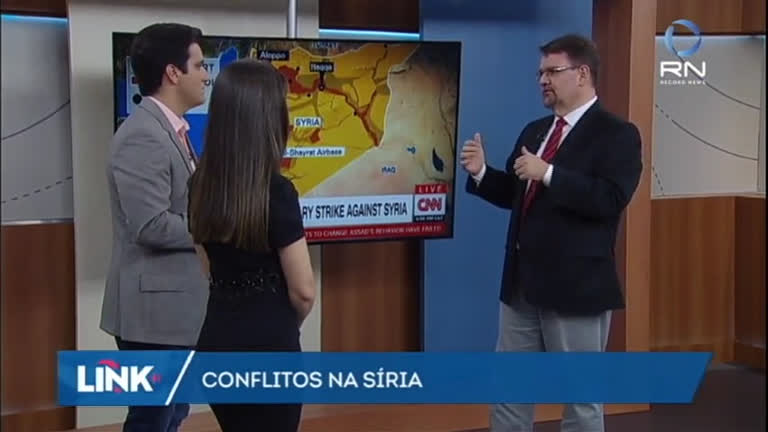 Vídeo:     Professor explica conflitos na Síria e o interesse de Trump  em ataque    