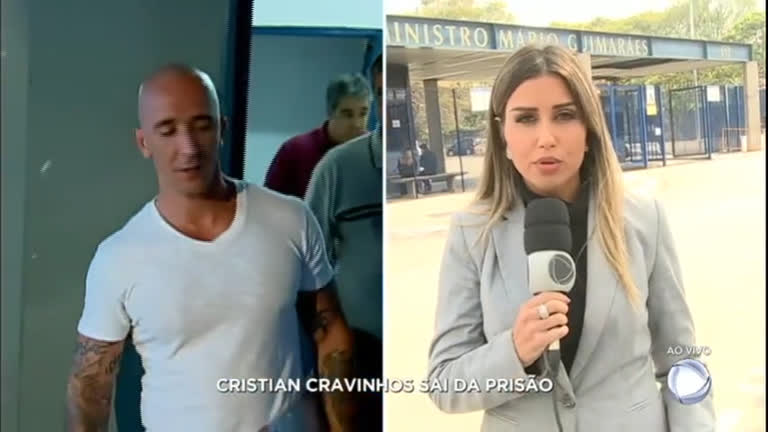 Vídeo: Cristian Cravinhos, cúmplice de Suzane Richthofen, deixa a prisão