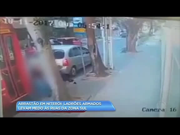 Vídeo: Ladrões armados levam medo às ruas de Niterói
