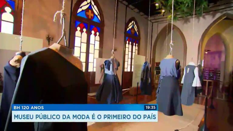 Vídeo: BH 120 anos: Capital mineira tem o 1º museu público de moda do Brasil