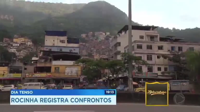 Vídeo: Rocinha registra confrontos nesta quarta (27)