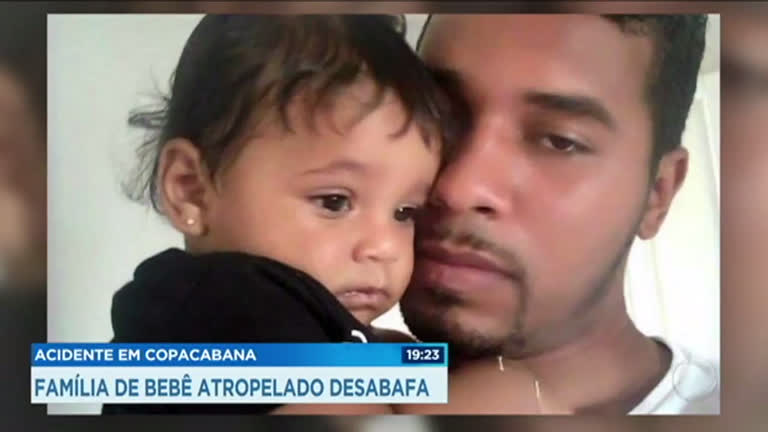 Vídeo: Pais de bebê atropelado em Copacabana desabafam sobre a tragédia