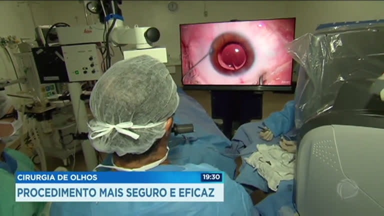 Vídeo: Tecnologia inovadora em cirurgias de olhos é mais segura e eficaz