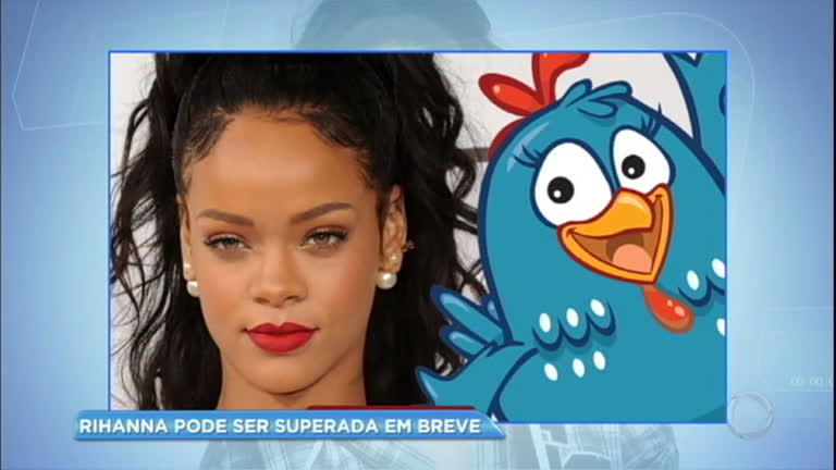 Canal Galinha Pintadinha iguala recorde de Rihanna no