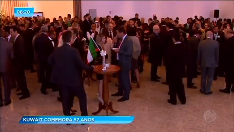 Vídeo: Embaixada do Kuwait comemora os 57 anos do país