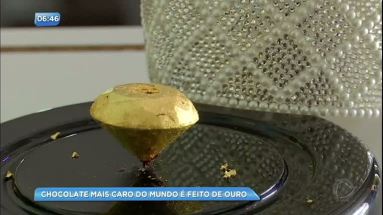 Vídeo: Brasileiro paga R$ 30 mil por chocolate mais caro do mundo