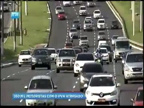 Vídeo: 350 mil condutores baianos não pagaram IPVA em 2017