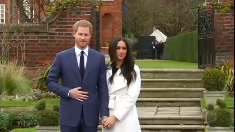 Vídeo: Noiva do príncipe Harry deverá seguir à risca regras de etiqueta