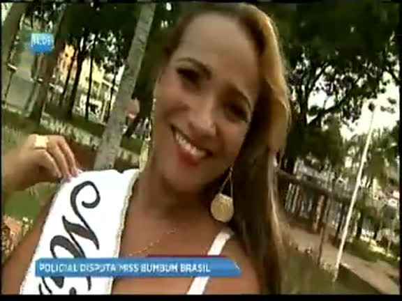 Vídeo: PM de Salvador é candidata ao título de "Miss Bumbum" 2018