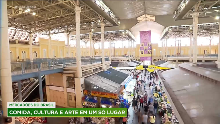 Vídeo: Mercadões do Brasil têm comida, cultura e arte e um só lugar