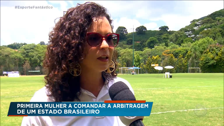Vídeo: Ana Paula Oliveira será a primeira mulher a comandar a arbitragem em um estado