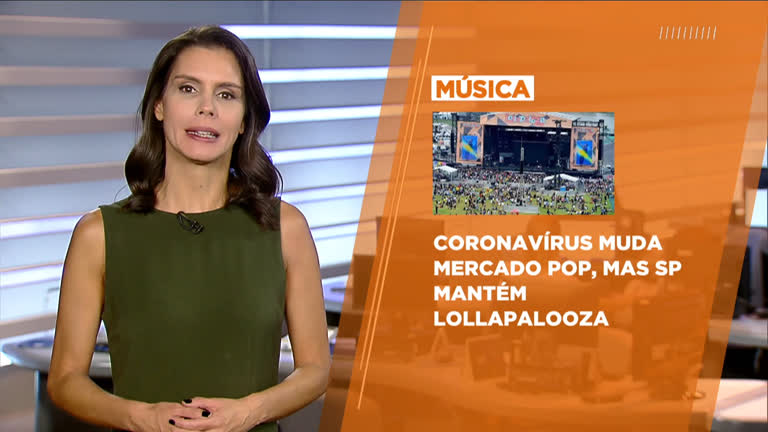 Vídeo: Boletim R7: Lollapalooza vai contra onda de cancelamentos por coronavírus e mantém festival
