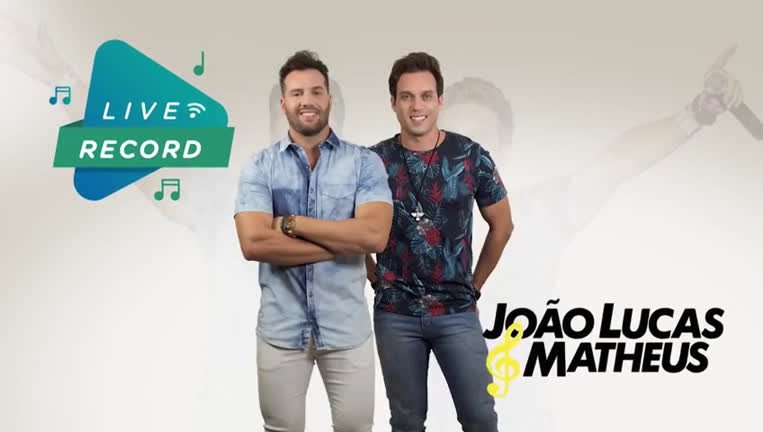 Vídeo: Live de João Lucas e Matheus na Record TV Interior SP