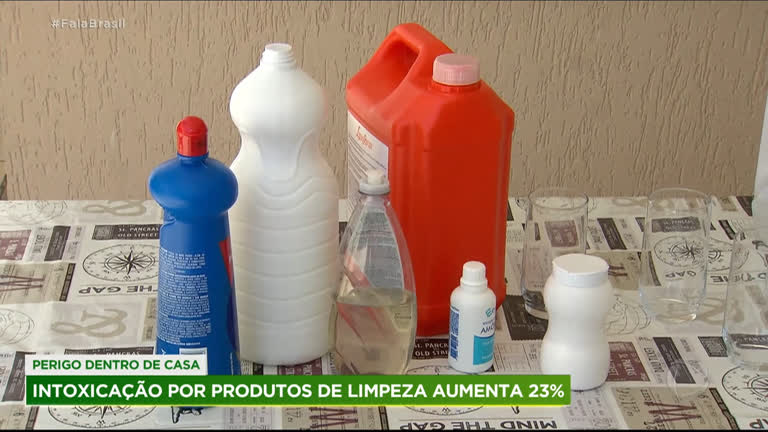 Vídeo: Intoxicação por produtos de limpeza aumenta 23%, aponta Anvisa