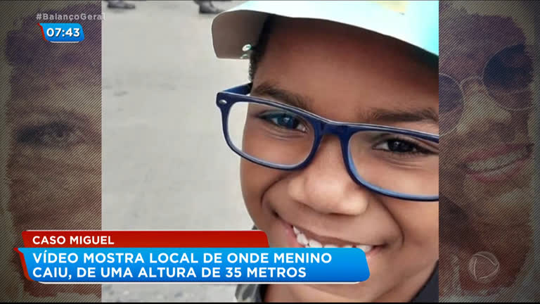 Vídeo: Vídeo mostra local de onde Miguel caiu em prédio de Recife (PE)