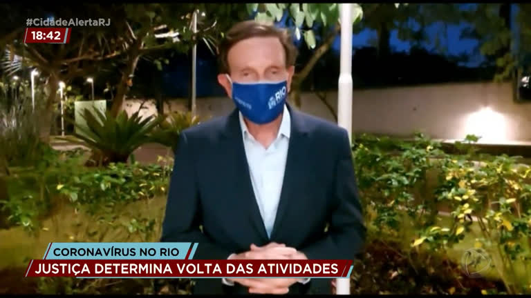 Vídeo: TJ-RJ suspende veto para flexibilização de distanciamento social durante pandemia no RJ