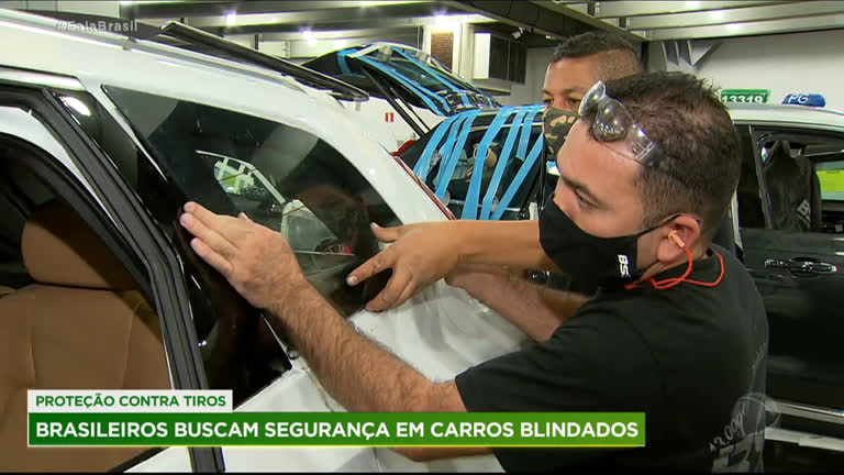 Vídeo: Procura por serviços de blindagem de carros cresce no Brasil