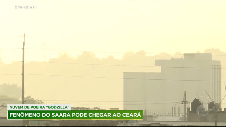 Vídeo: Nuvem de poeira que vem do deserto do Saara pode chegar ao Brasil