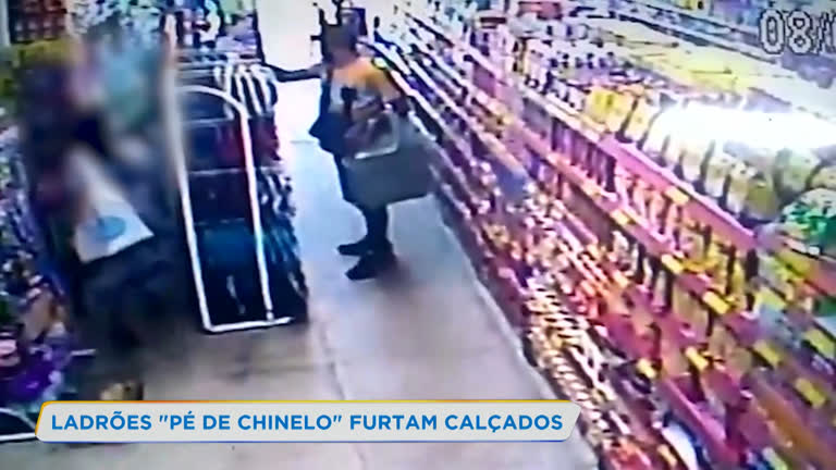 Vídeo: Bandidos roubam chinelos em um supermercado de Santa Luzia (MG)