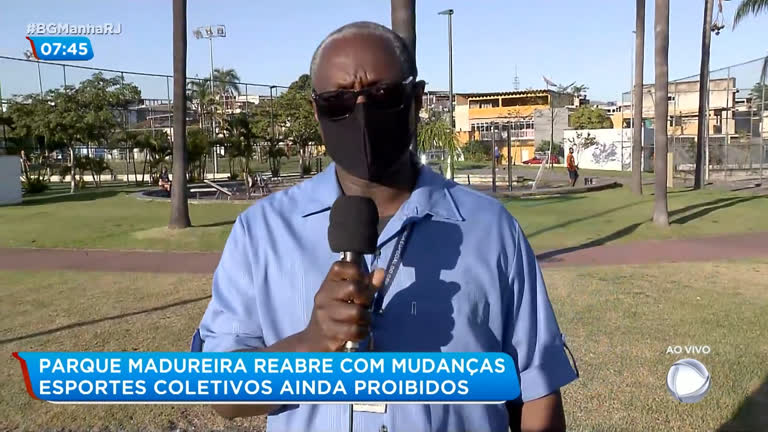 Vídeo: Após quatro meses, Parque Madureira reabre com restrições