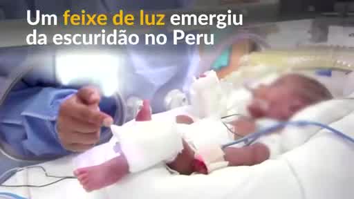 Vídeo: Mãe e bebê recuperam-se da covid-19 e se reencontram no Peru
