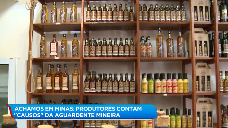 Vídeo: Achamos em Minas: cachaças viram item de colecionador no Estado