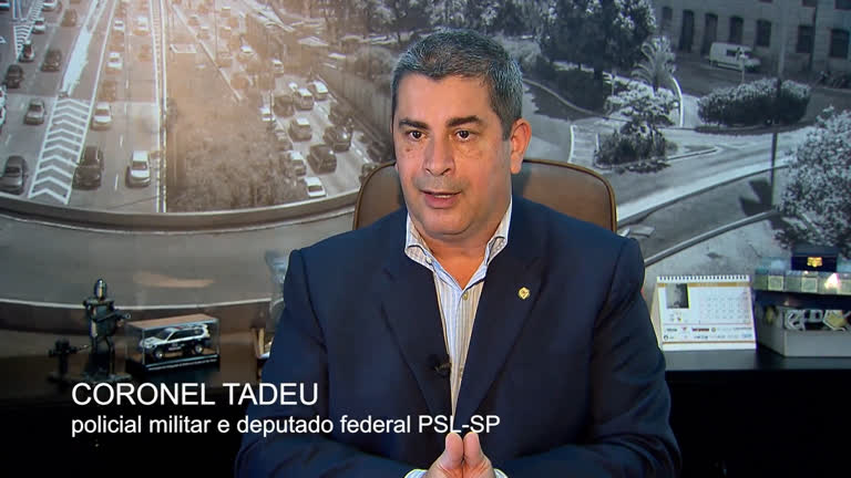Vídeo: Deputado federal Coronel Tadeu comenta letalidade policial em SP