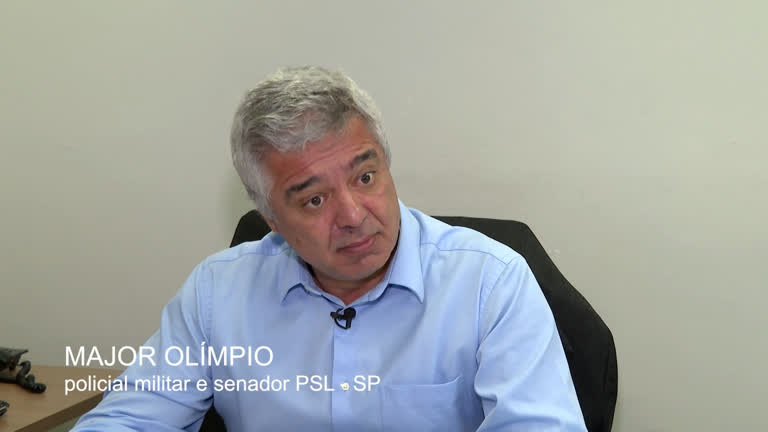 Vídeo: Senador Major Olímpio comenta violência policial de SP