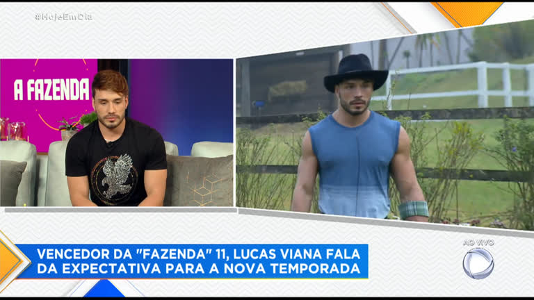 Vídeo: "A pessoa que fizer um personagem vai se dar mal", opina Lucas sobre a Fazenda 12