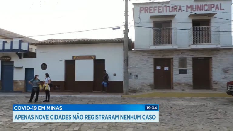 Vídeo: Apenas nove cidades de Minas não registraram casos da covid-19