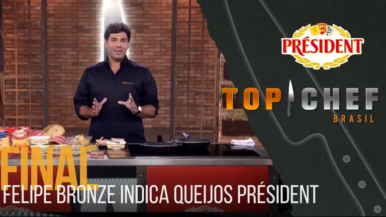 Vídeo: Felipe Bronze prefere queijos Président para fazer receitas saborosas