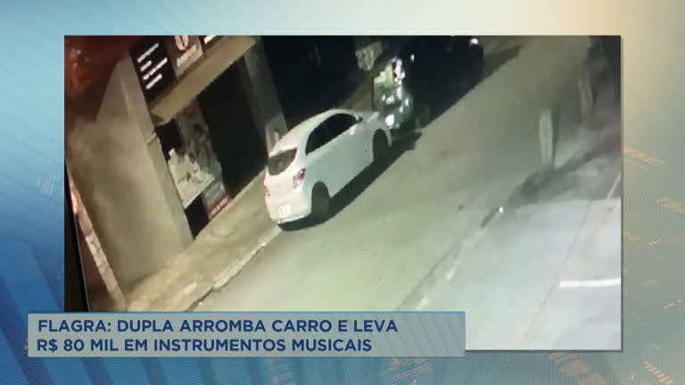 Vídeo: Músico tem instrumentos furtados em BH e prejuízo de R$ 80 mil